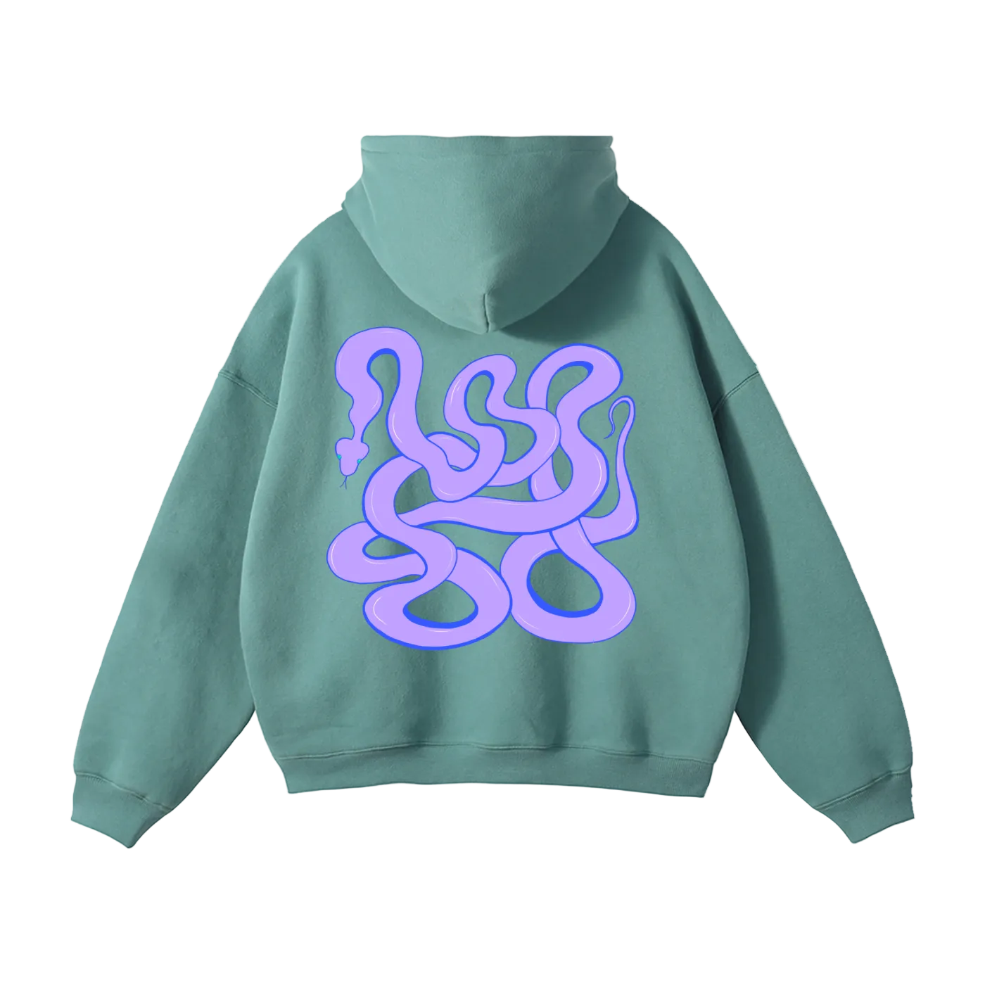Mystic Snake Nails Hoodie- Sage