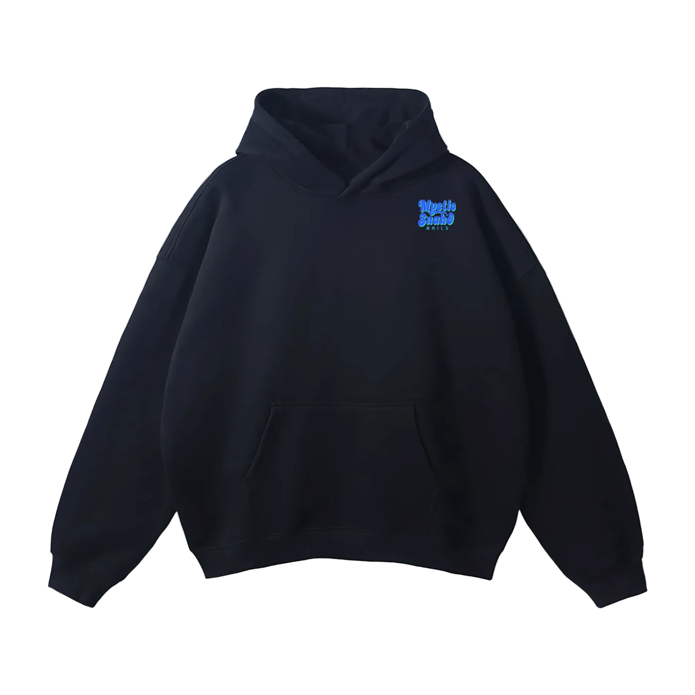 Mystic Snake Nails Hoodie- Black