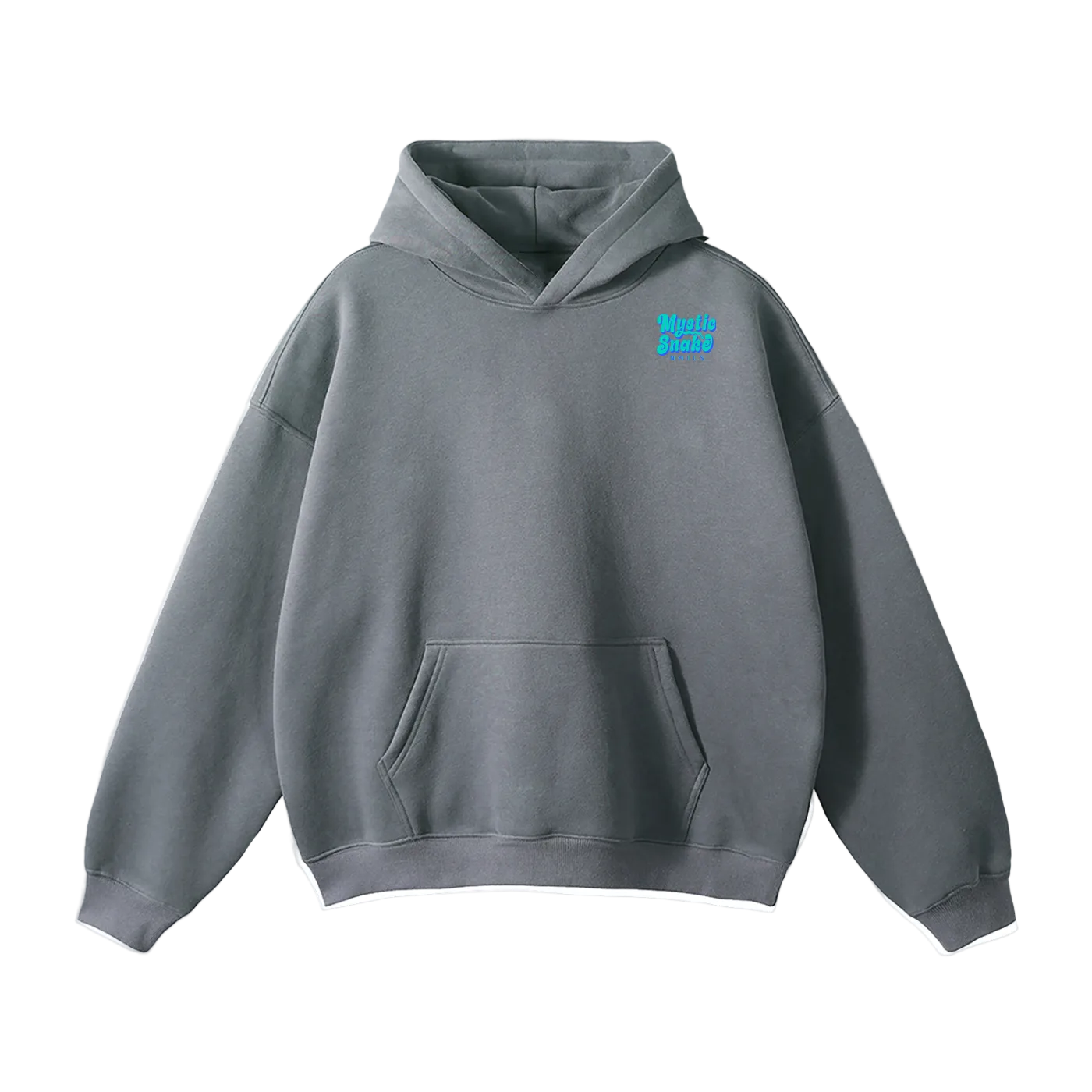 Mystic Snake Nails Hoodie- Gray