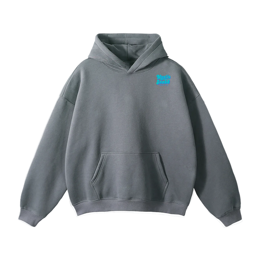 Mystic Snake Nails Hoodie- Gray