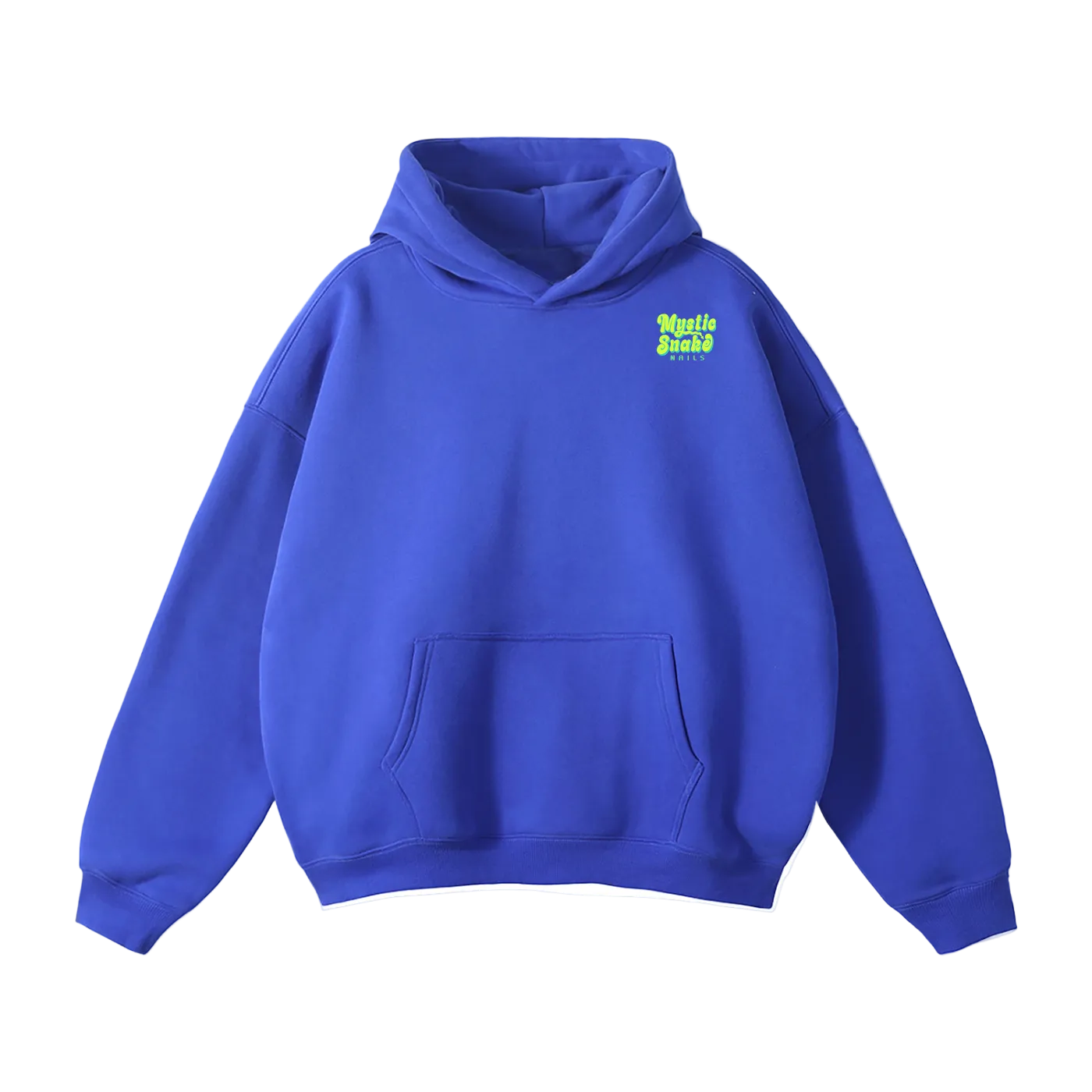 Mystic Snake Nails Hoodie- Mystic Blue