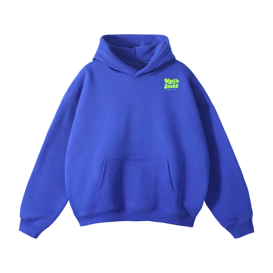 Mystic Snake Nails Hoodie- Mystic Blue